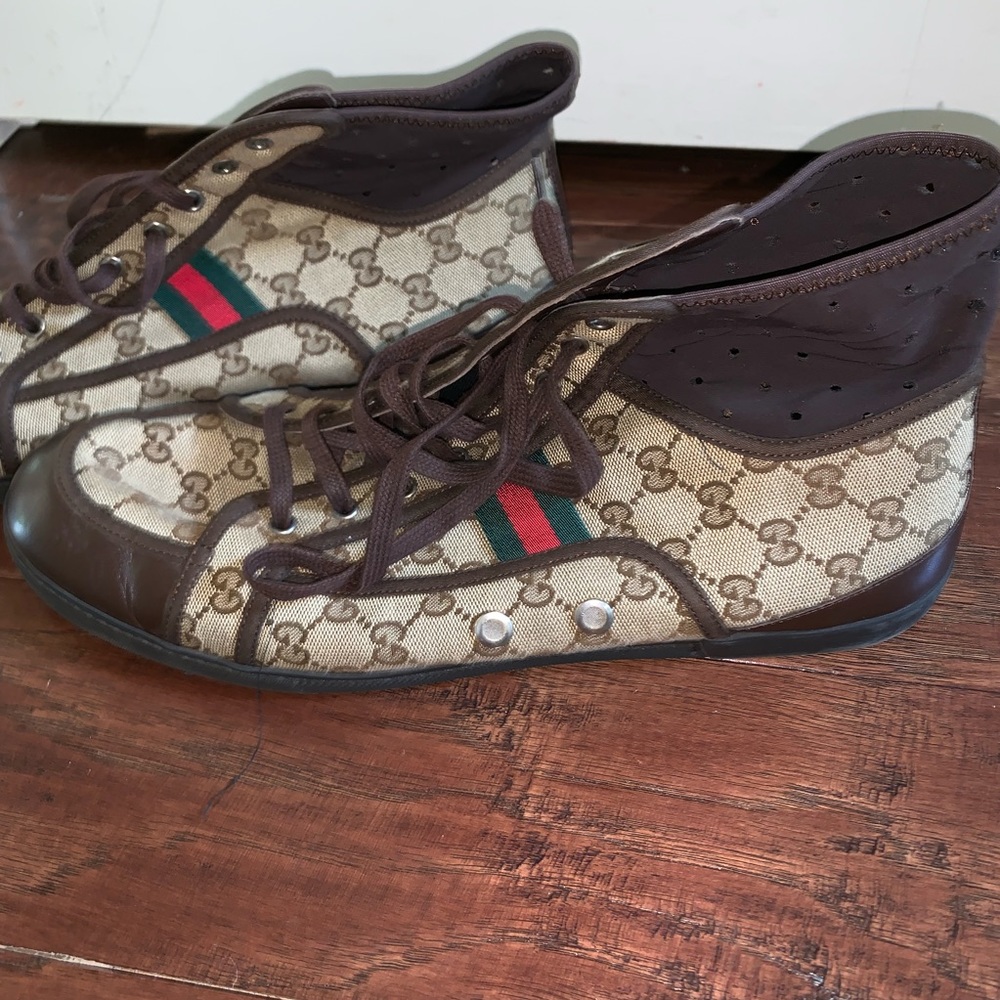 Gucci High Top Shoes